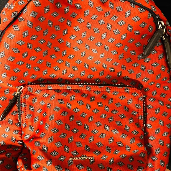 Burberry Backpack Monogram Abbeydale Tie Print - Picture 11 of 11